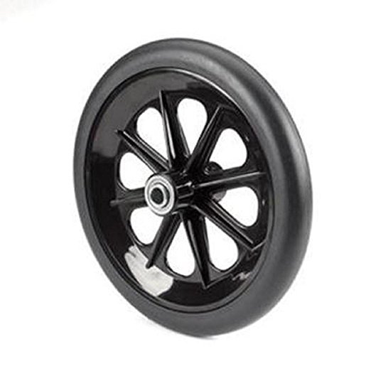 Wheelchair Black Front Caster 8"x1", 7/16" Bearing, 2-3/8" Hub RP265028