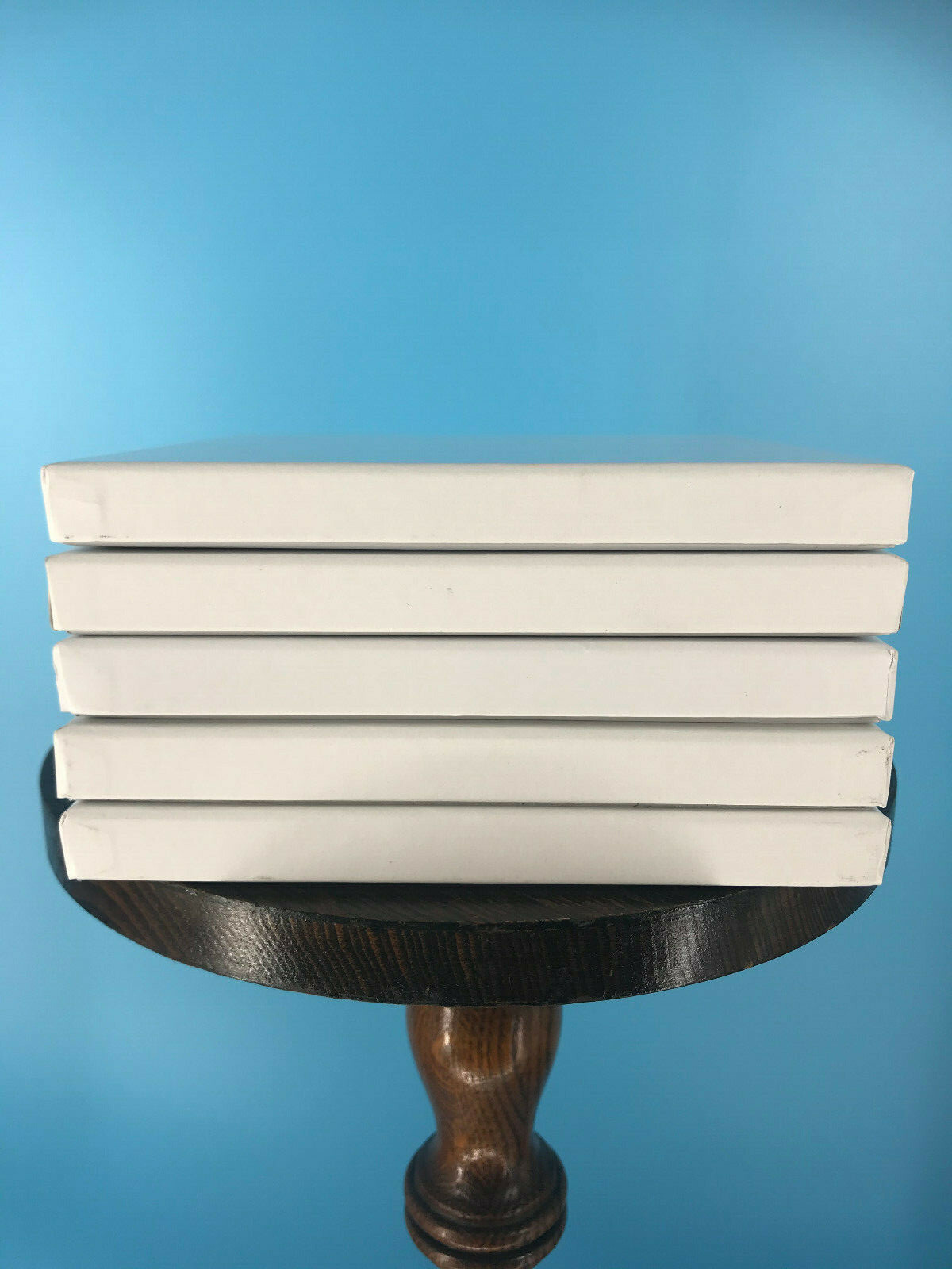 Burlington Recording Heavy Duty White Hinged Boxes for 1/4" x 7" Reels (5 Pack)