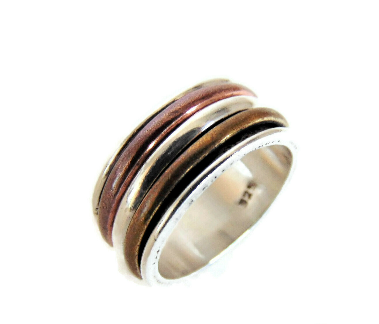 925 Sterling Silver Spinner Ring Boho Handmade Jewelry Gift For Women A-979