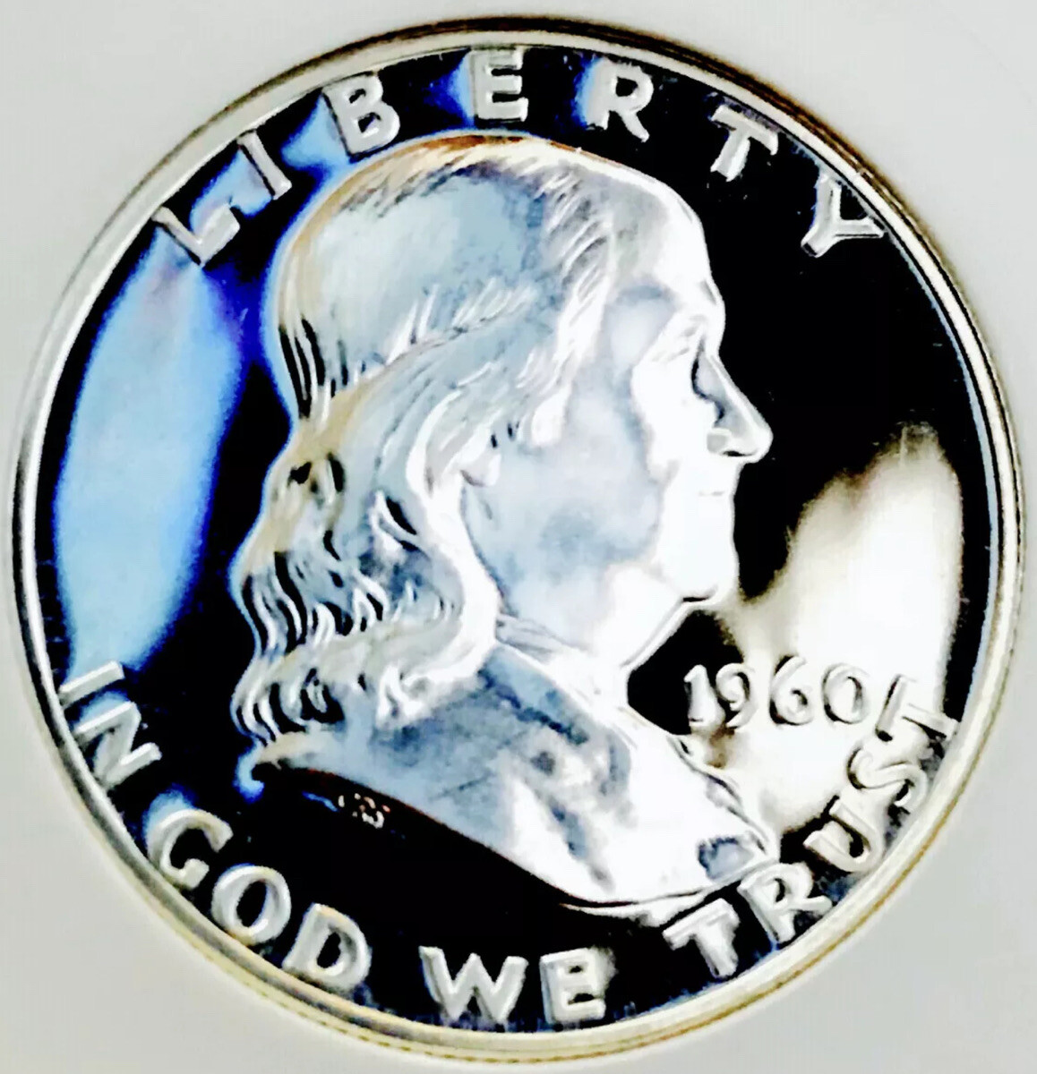 ⭐️1960 ⭐️SILVER ⭐️PROOF FRANKLIN!⭐️EXCEPTIONAL GEMBU⭐️BEST OF THE BEST!$⭐️