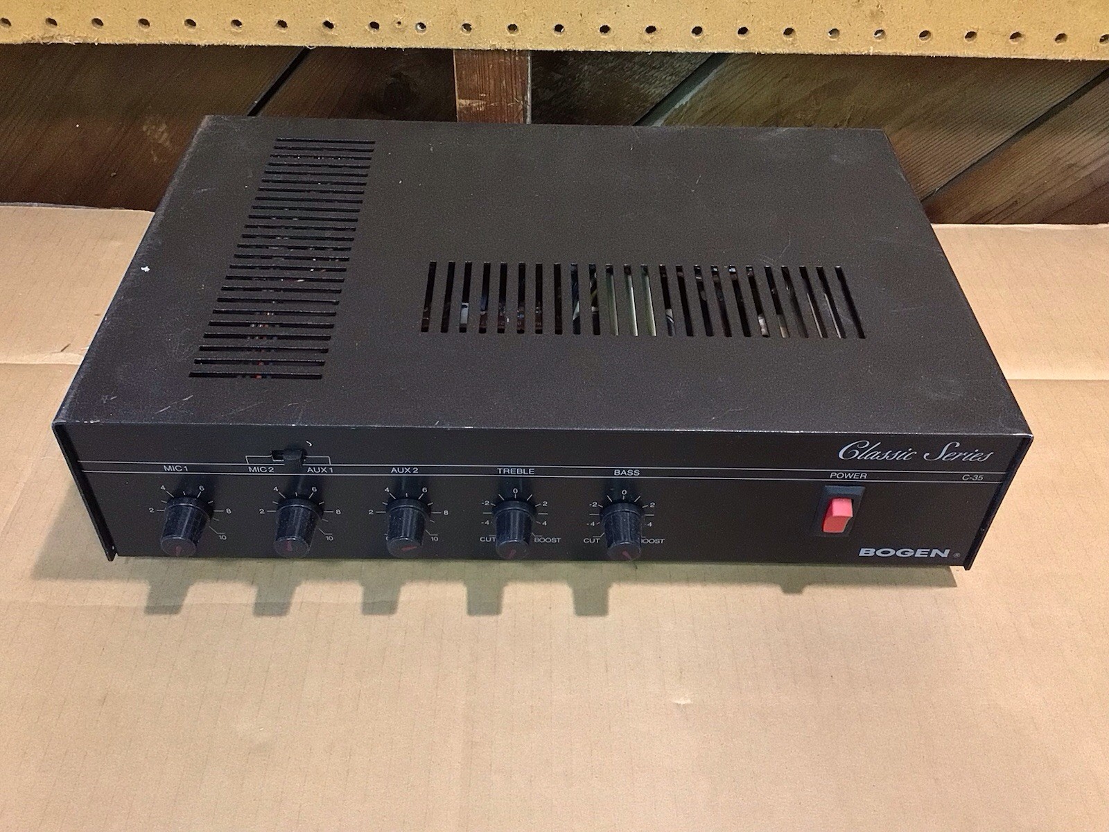Bogen Classic Series C-35 PA  Amplifier. Tested, 6/10 Condition
