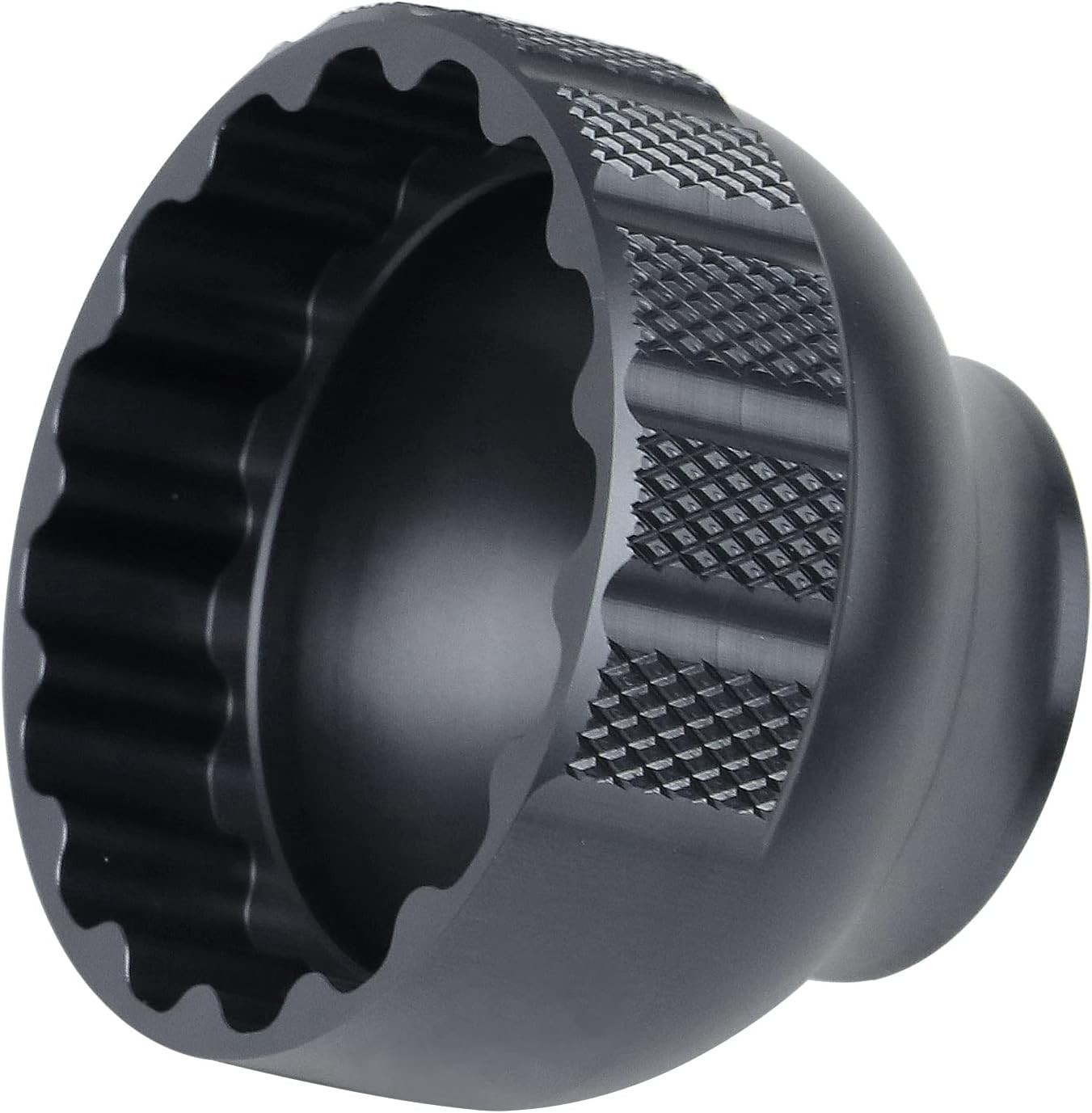 16-Notch Bottom Bracket Tool Bottom for Shimano BBR60 MT-800,Black