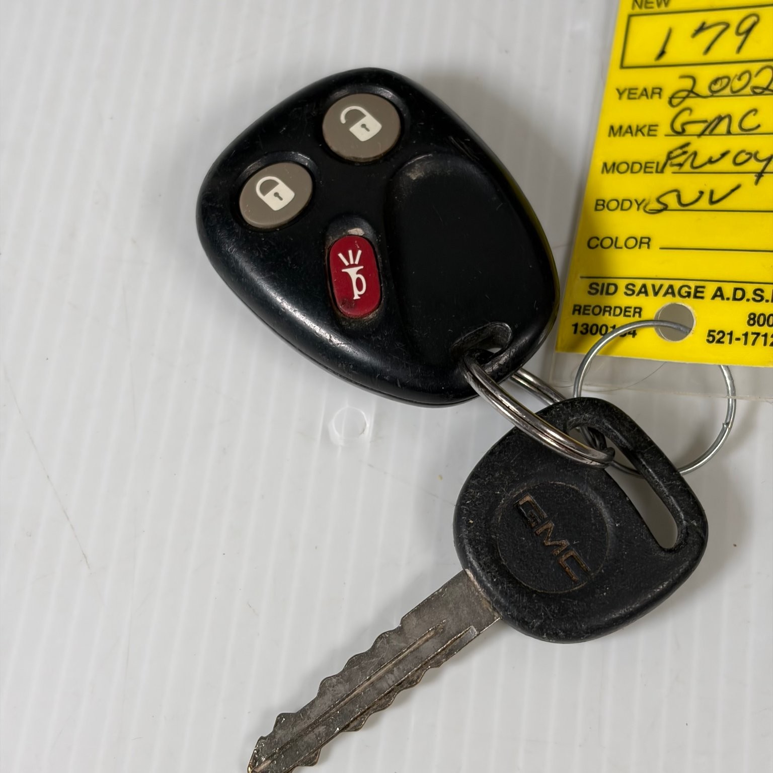 GMC Envoy Keyless Entry Remote Fob 3-Button 2002 SUV OEM