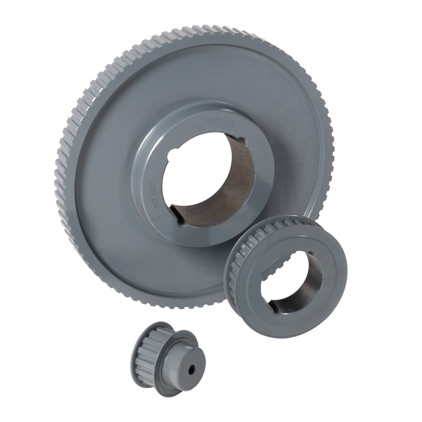 P16L050-PB Timing Belt Pulley, 8 mm Bore, L050 Belt, 1.88 in OD