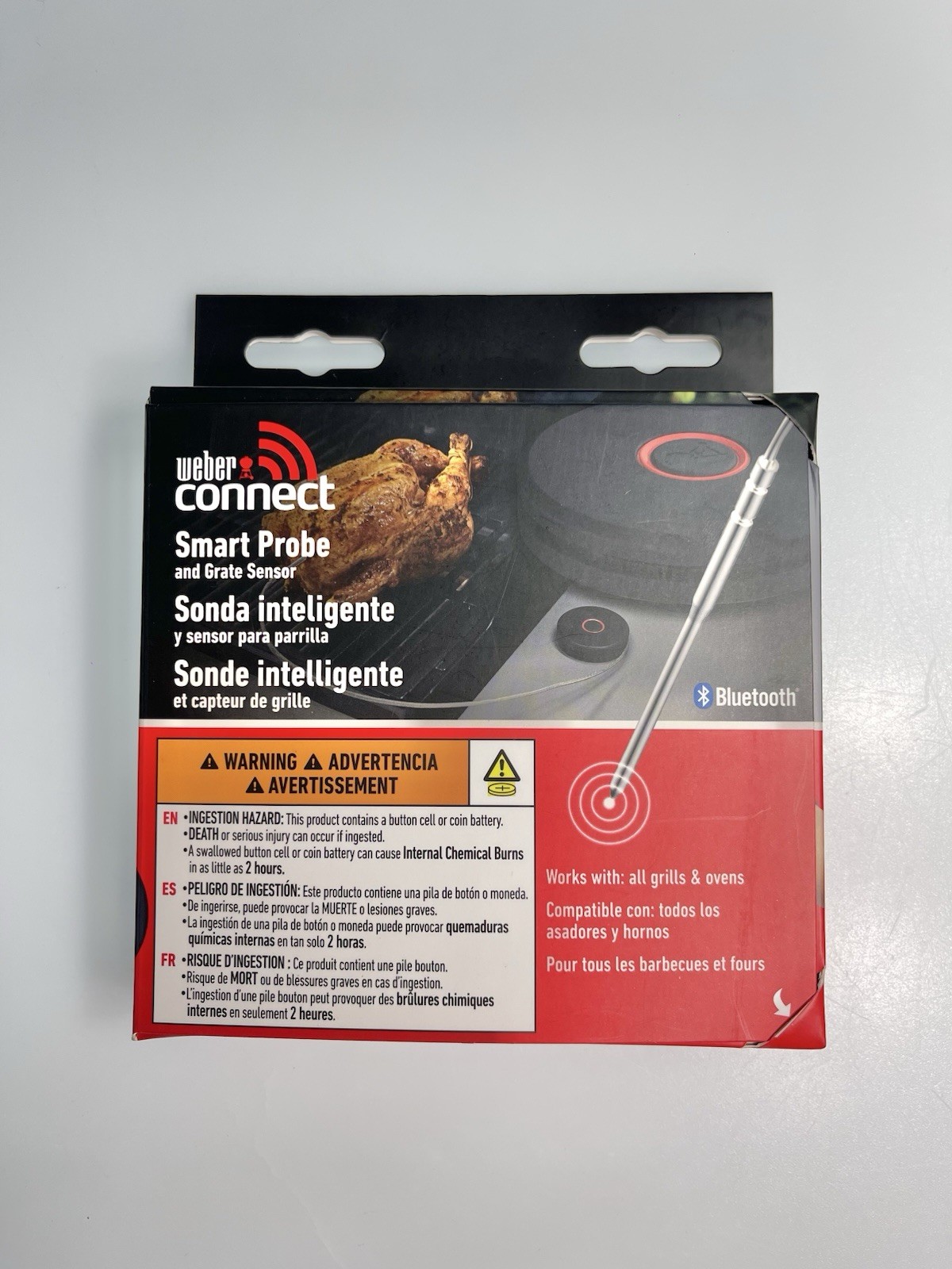 Weber Connect  Smart Probe & Grate Sensor Bluetooth Thermometer