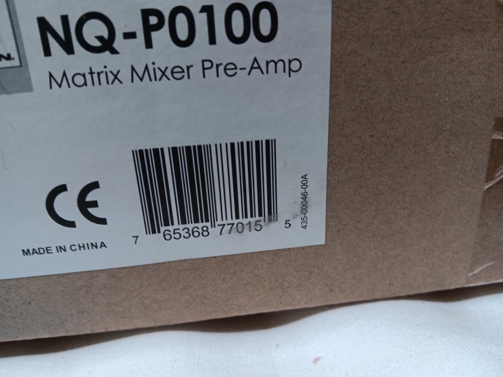 Bogen Nyquist NQ-P0100 Matrix Mixer Pre-Amp
