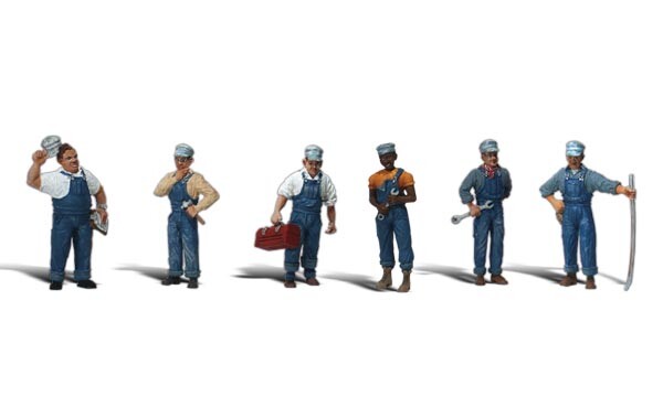 NEW Woodland Scenics Train Mechanics N Train Figures A2147
