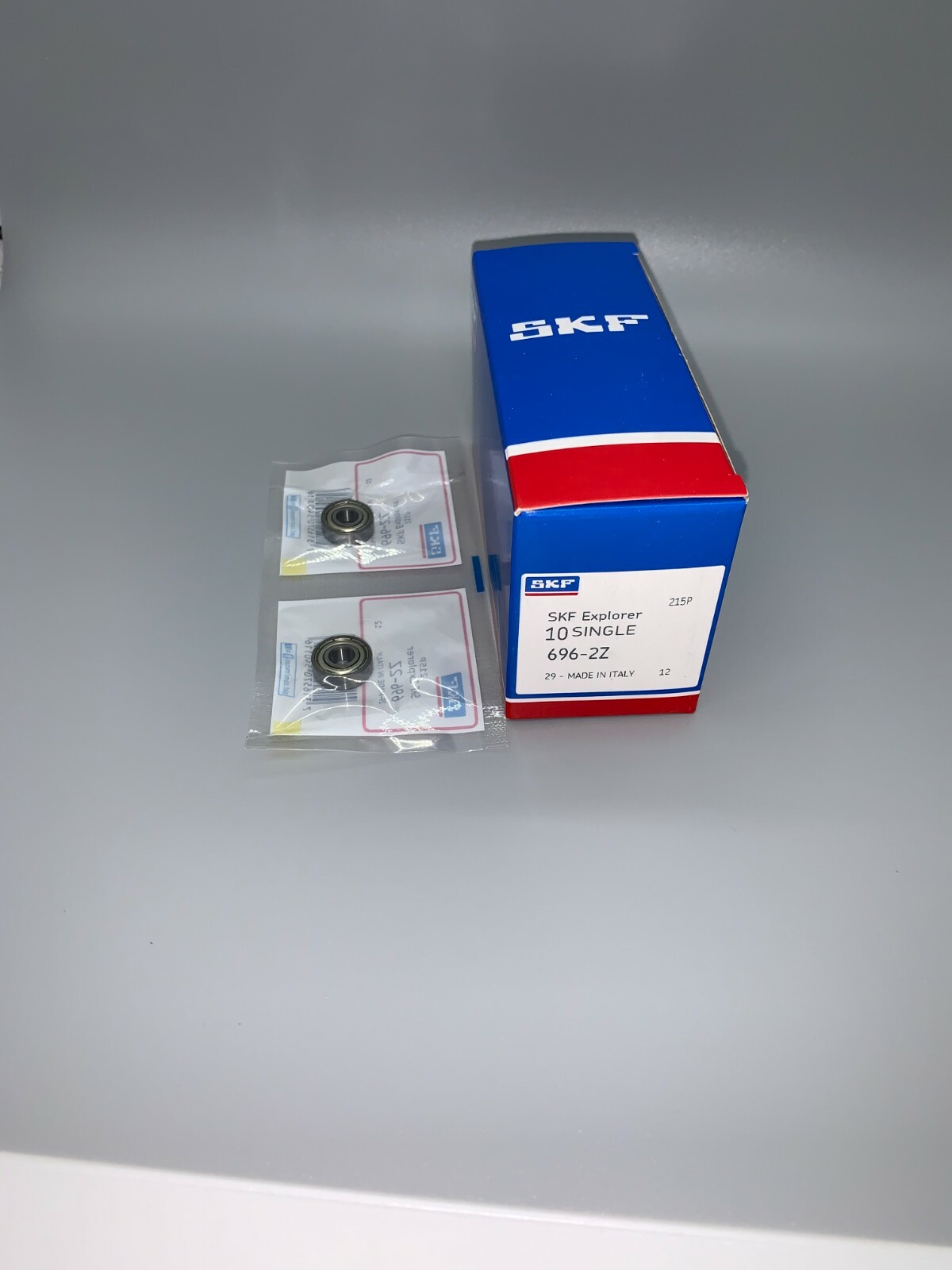 2 x 696-ZZ SKF 2 Shielded Metal Ball Bearing 6 mm x 15 mm x 5 mm ZZ 2Z NEW