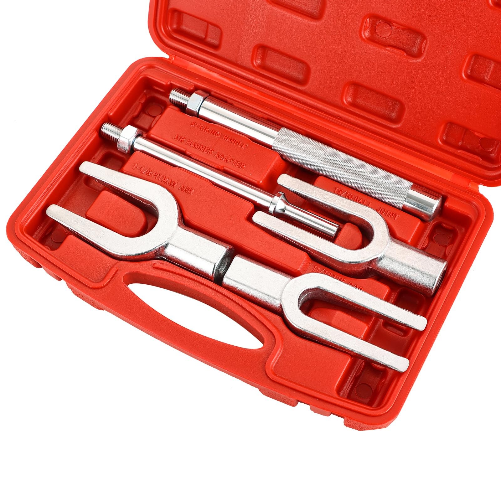 weyleity Ball Joint Separator Set | 5PCS Pickle Fork Splitter Kit Tie Rod Too...