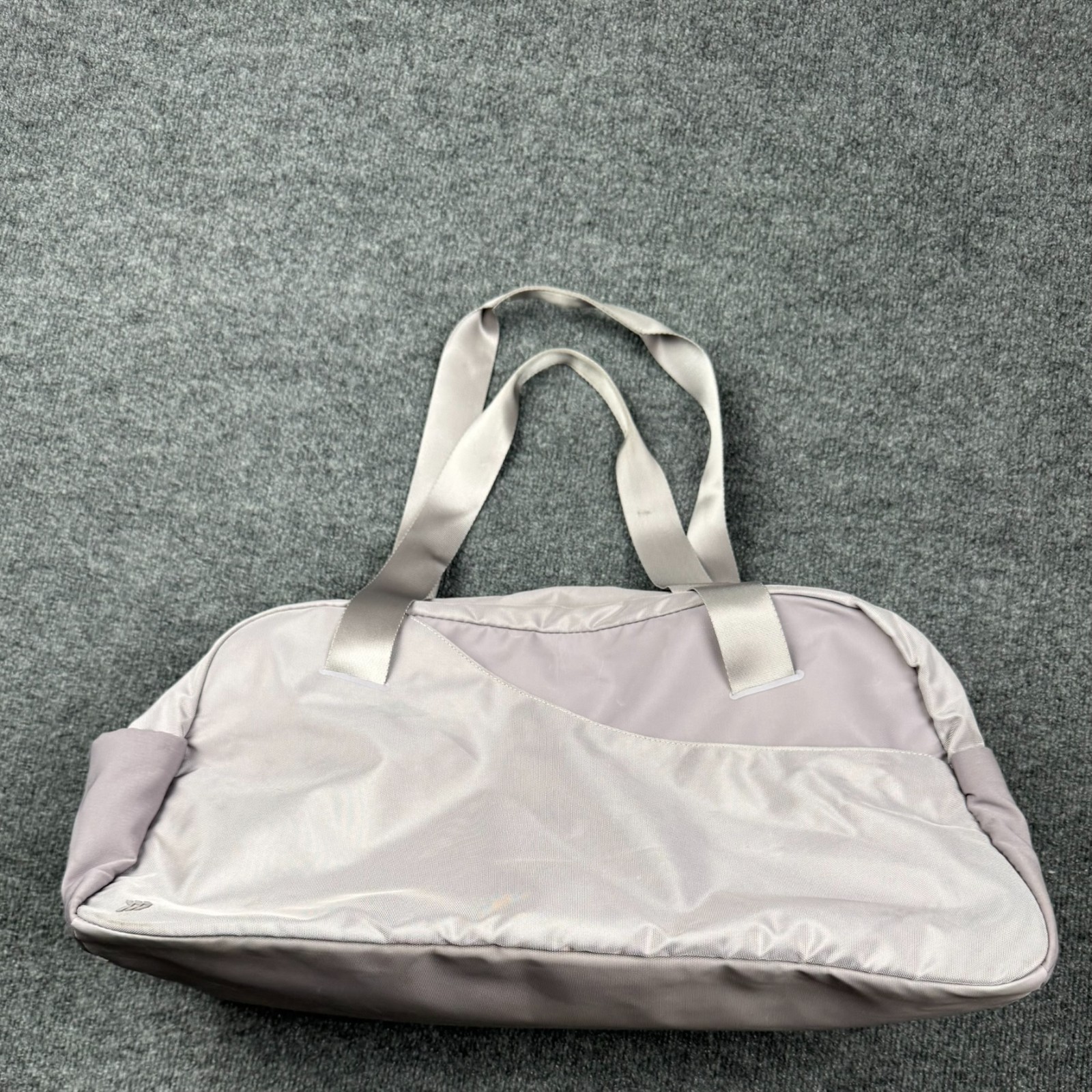 All in Motion Gray Duffel Gym Bag Carry On Weekender Travel Tote Work Large