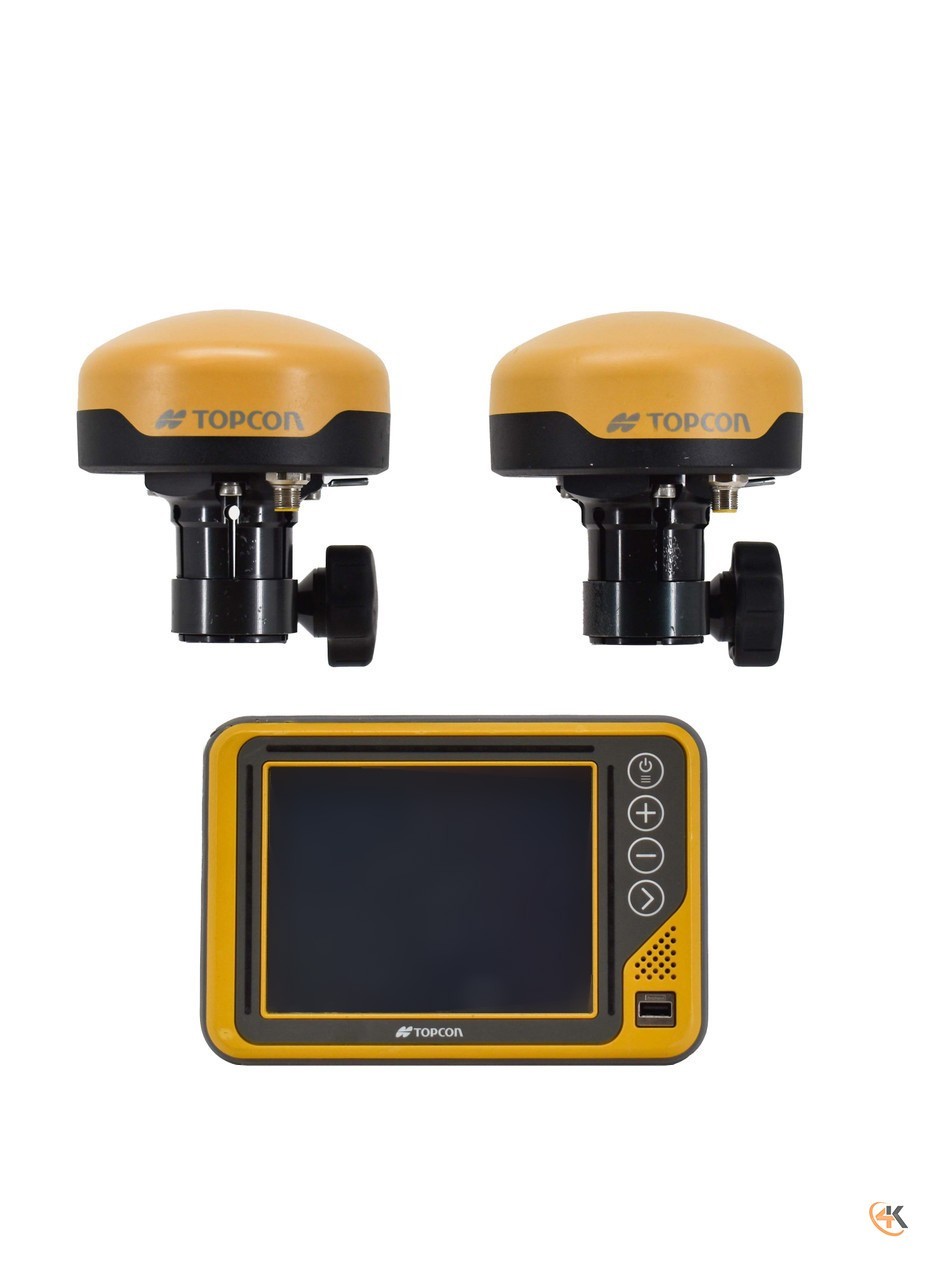 Topcon GPS GNSS X-53i GX-55 Excavator Machine Control w/ Dual GR-i3F Receivers