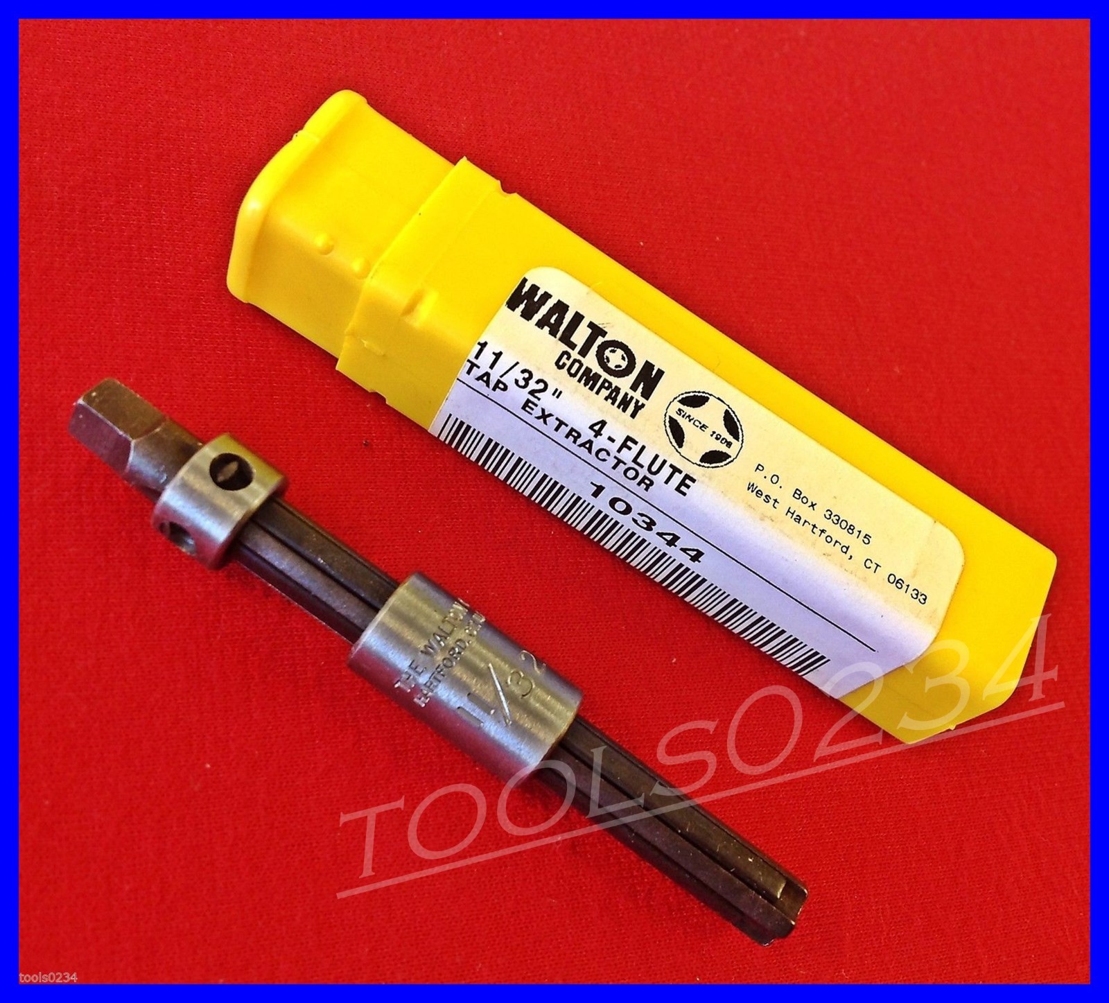 11/32"  Walton 10344 Tap Extractor 4 Flute USA