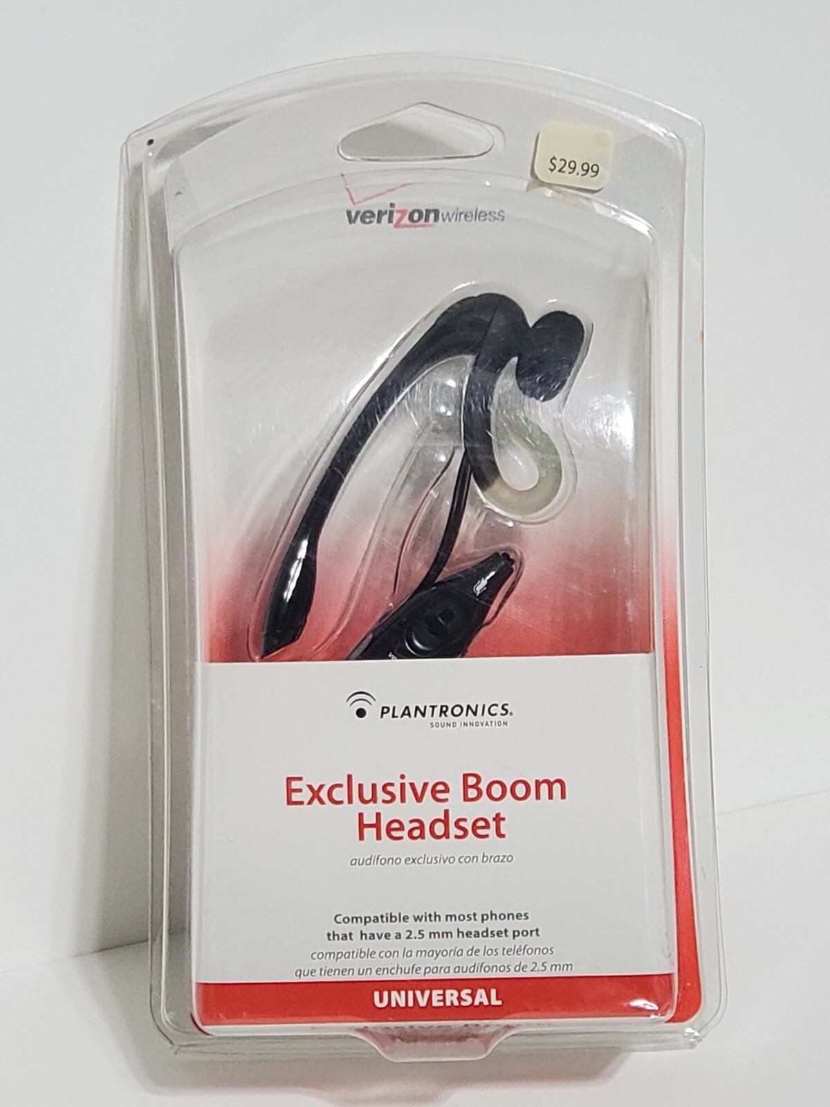 Plantronics Exclusive Boom Headset - Universal - Model MX250MCAE - NEW!
