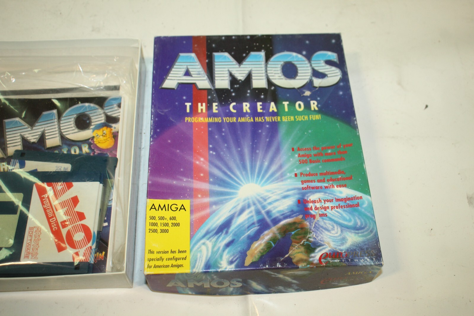 Amos The Creator Amiga Computer Game