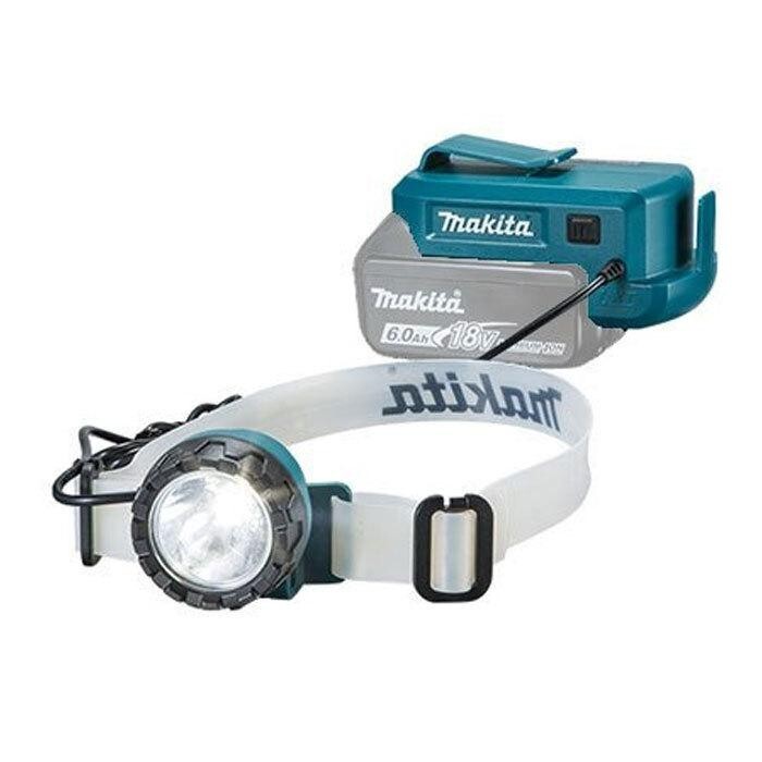 Makita Rechargeable Headlight for 14.4V/18V batteries ML800 Tool Only
