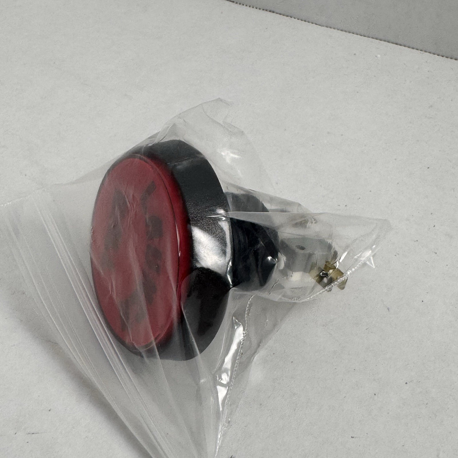 2" Red Illuminated Launch Ball Button with Microswitch for Pinball / Arcade