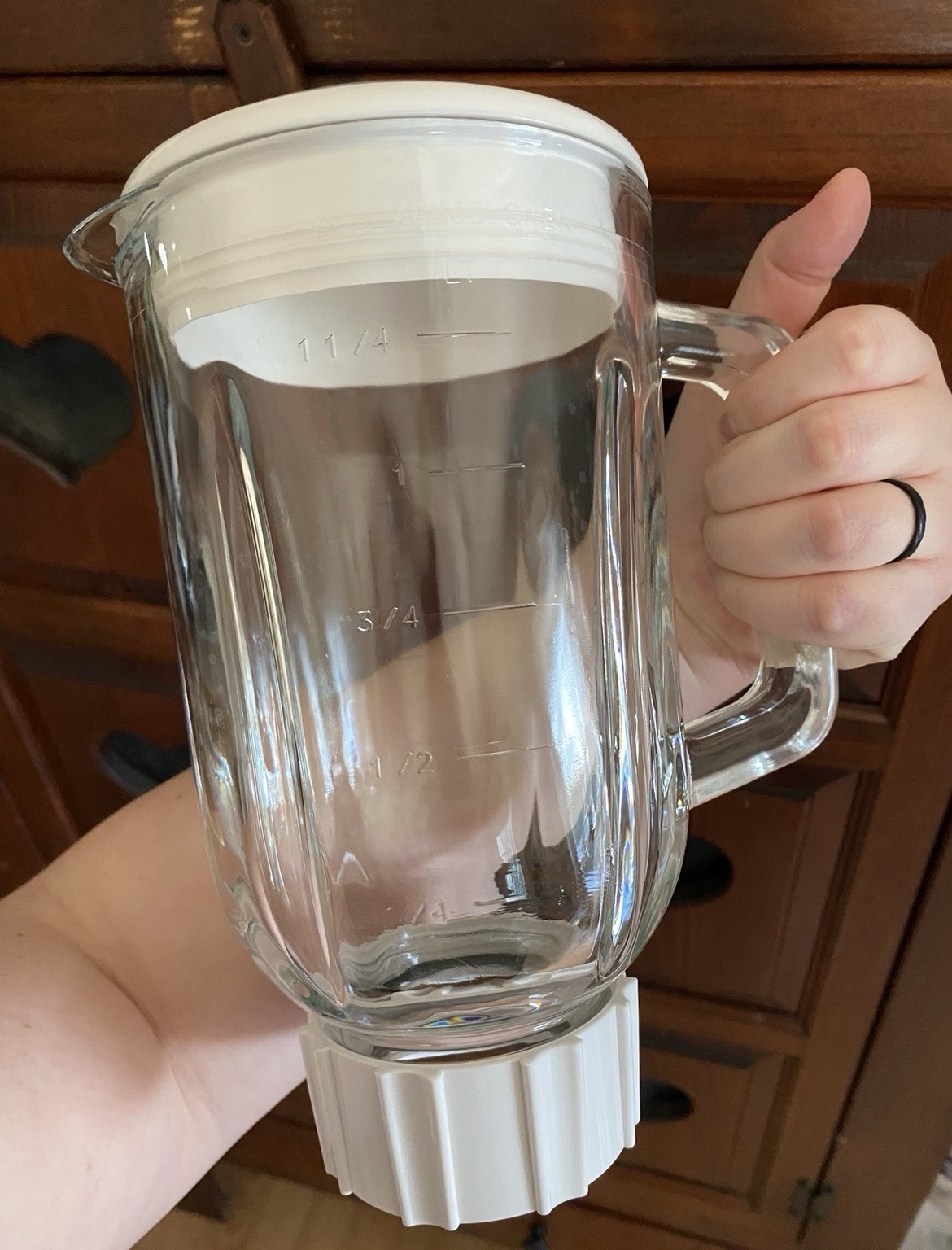 Black & Decker BG2010BL Glass Pitcher And Lid Replacement ONLY