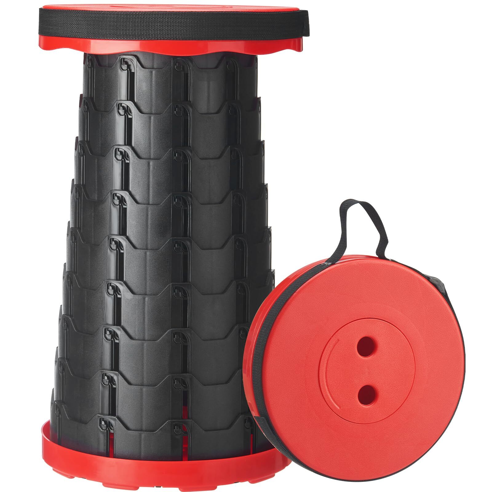 Taburete plegable ajustable para acampar, pescar, actividades al aire libre