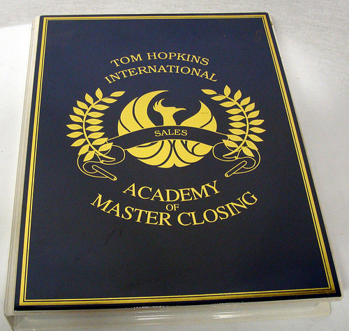 Tom Hopkins - Academy of Master Closing SALES Selling 12 Tapes + 8 CDs MSRP $225