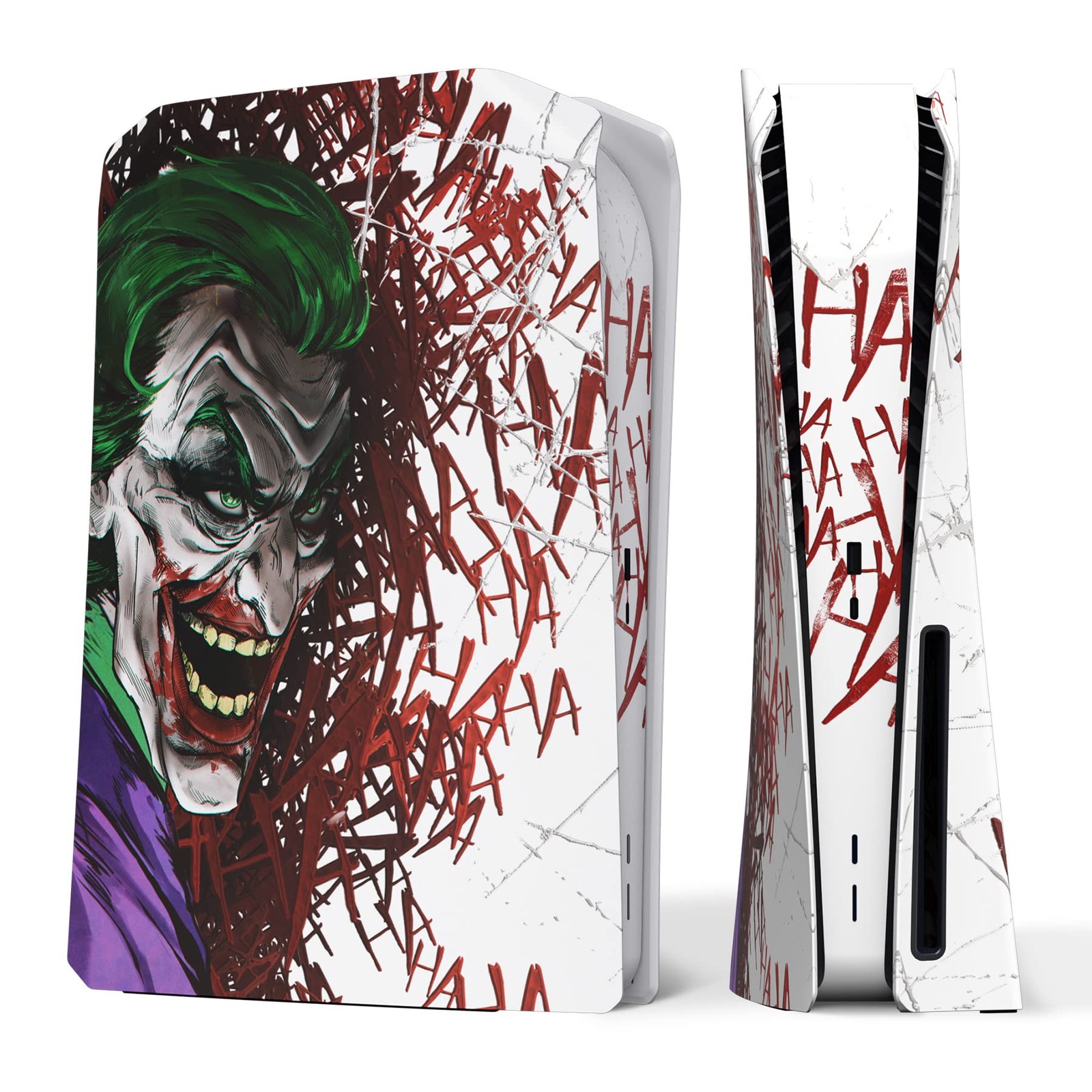 eXtremeRate eXcover Clown Hahaha Top Bottom Cover HAHAHA Red Green