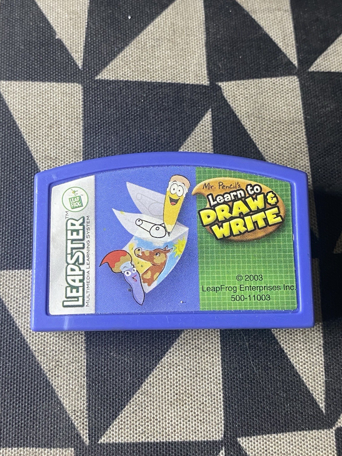 Leap Frog Leapster Mr. Pencil's Learn to Draw & Write Cartridge Only