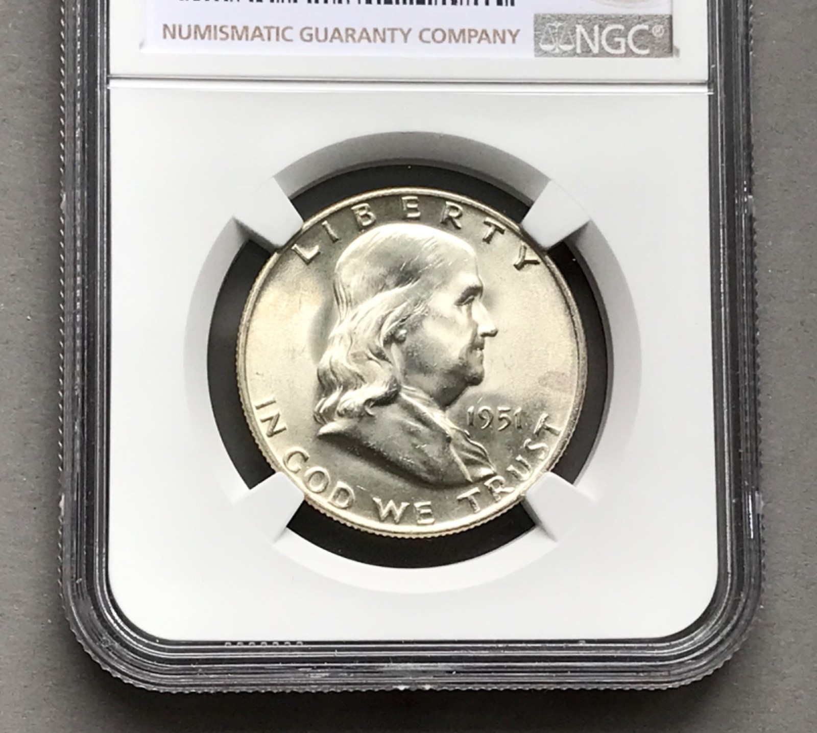 1951D Franklin NGC MS65FBL