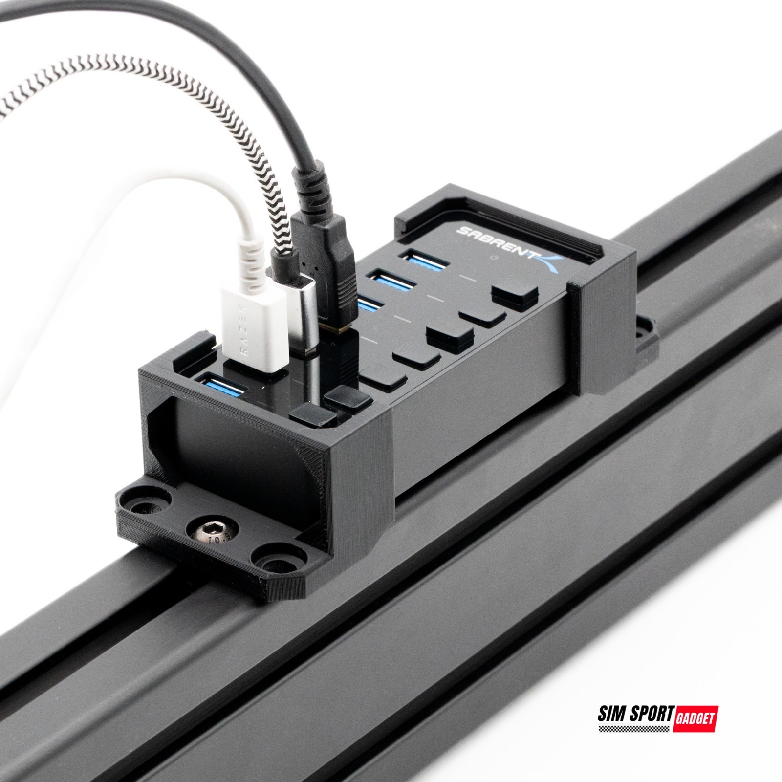 Sabrent 7-USB Port Hub Mount for Sim Rig