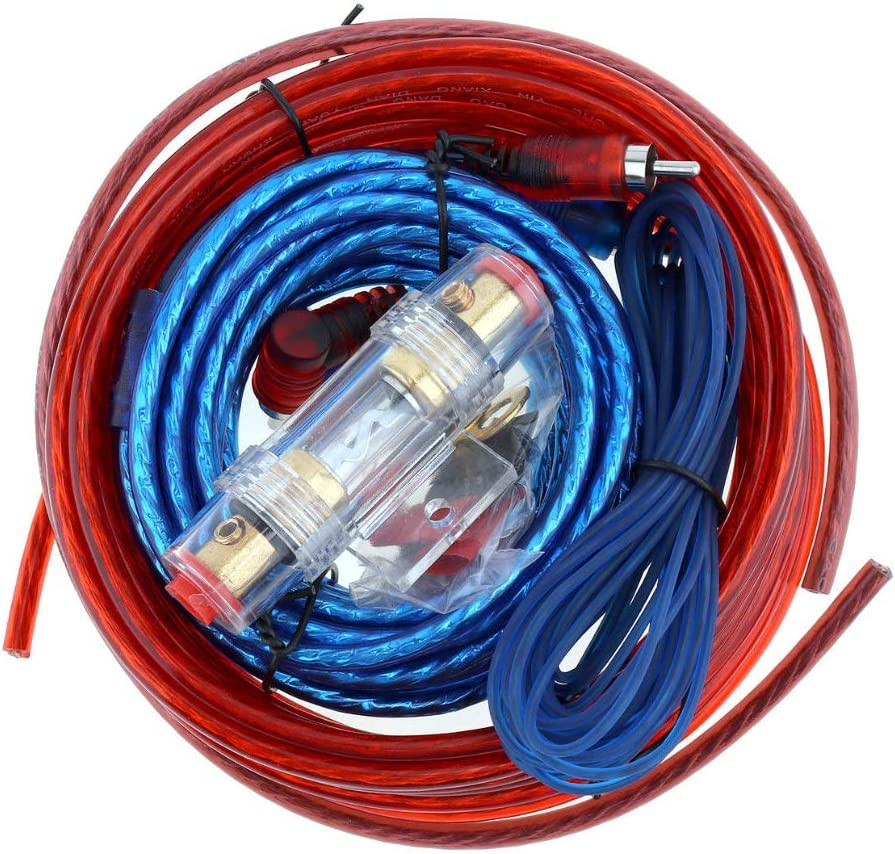 Etopar Car Amplifier Wiring Kit Audio Subwoofer AMP RCA Power Cable AGU FUSE 14