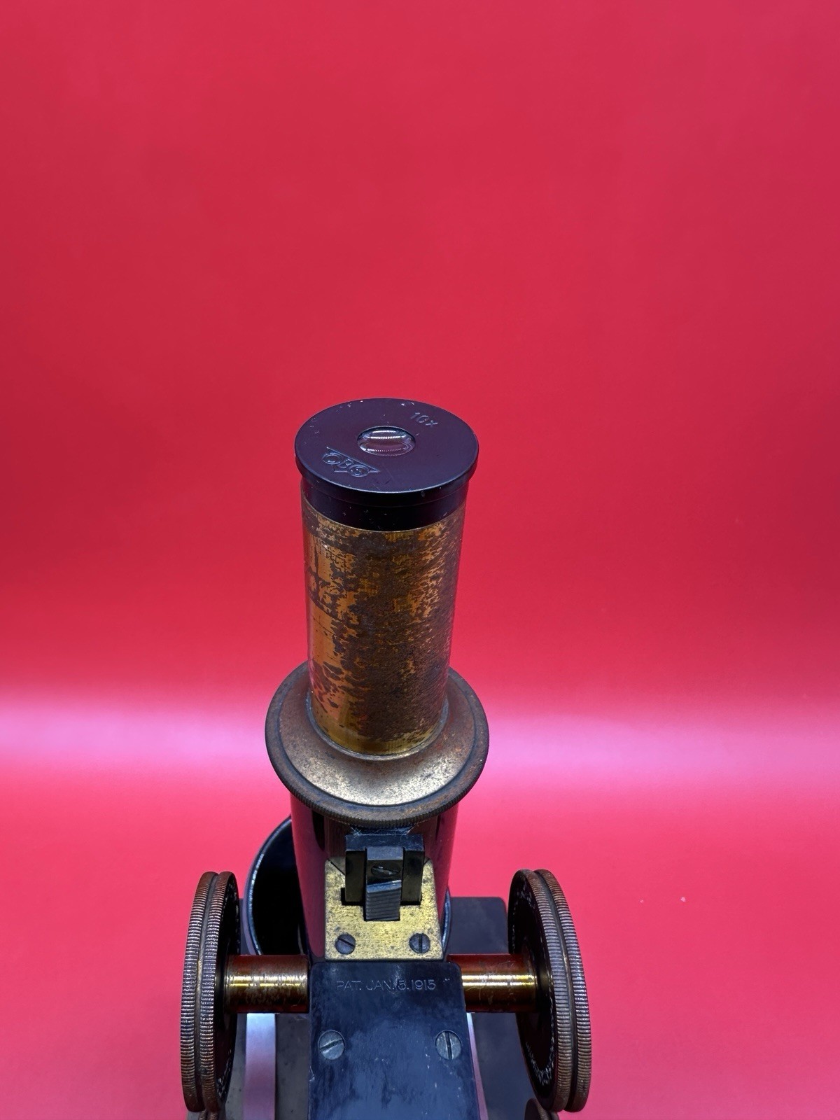 Vintage 1915 Bausch & Lomb Optical Co. Laboratory Microscope