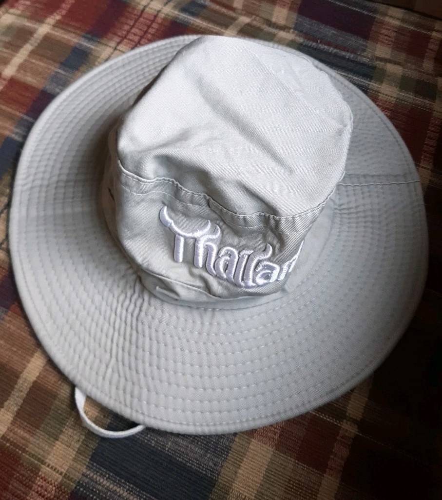 Thialand Bucket / Boonie Hat Beige Gorpcore Outdoors Fishing Golf