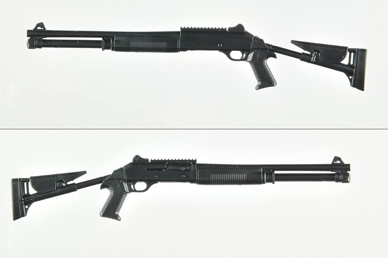 TomyTec Little Armory 1/12 LABC04 SHOTGUN Rifle Plastic Model Kit