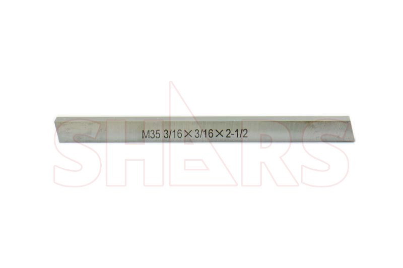 Shars 10pcs 3/16" x 3/16" x 2-1/2" M35 5% Cobalt Square Tool Bits New !{