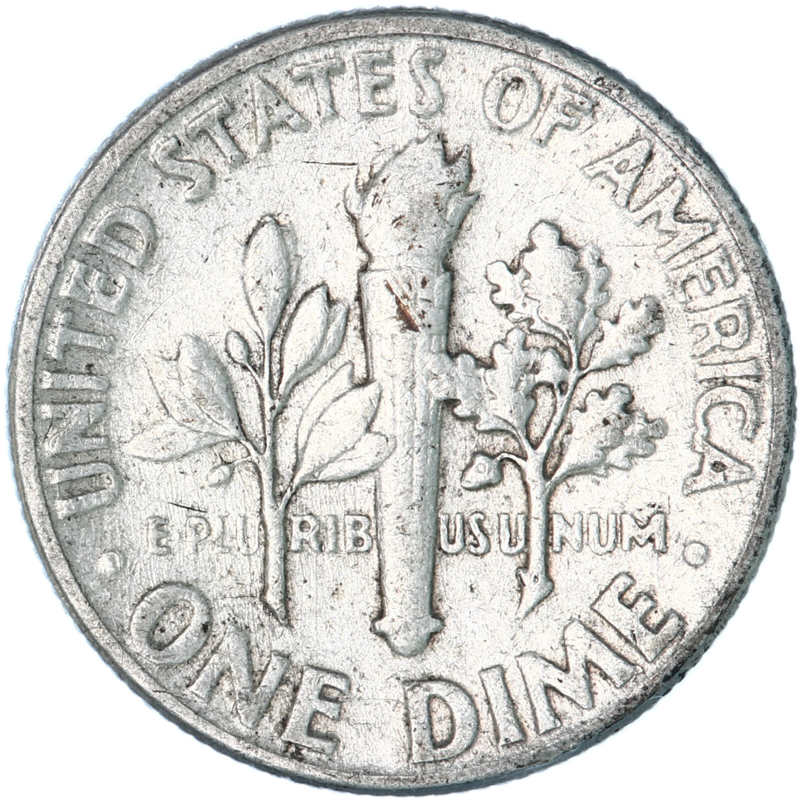 1958 (P) Roosevelt Dime 90% Silver Very Fine VF