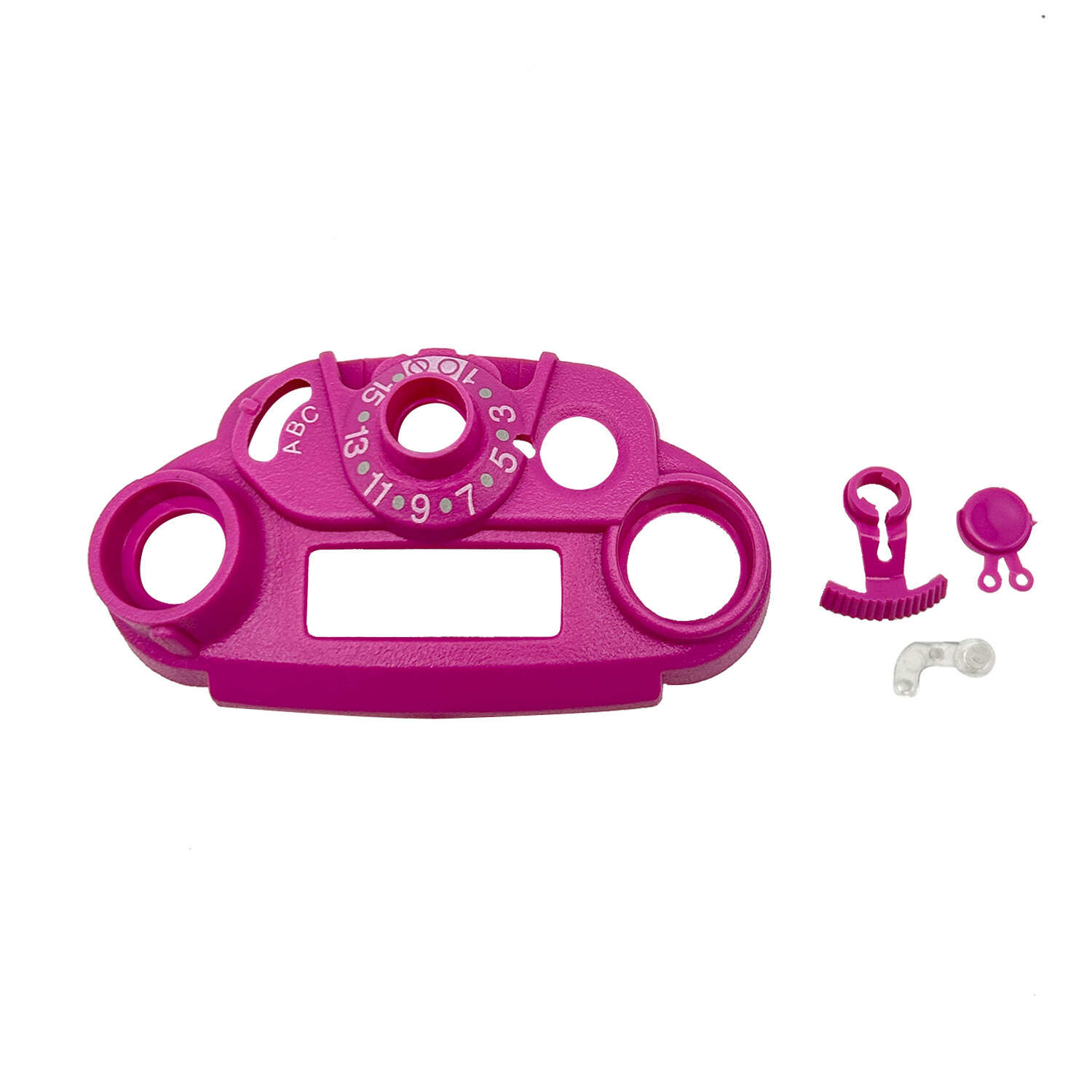 Purple-pink Top Plastic Bezel Repair Cover For APX6000 APX7000 Portable Radio