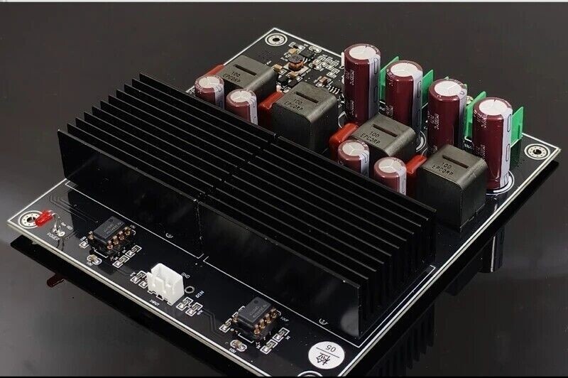 Dual Core TPA3255 High Power Audio Amplifier Board Stereo 600W x2 TL072 OPAMP