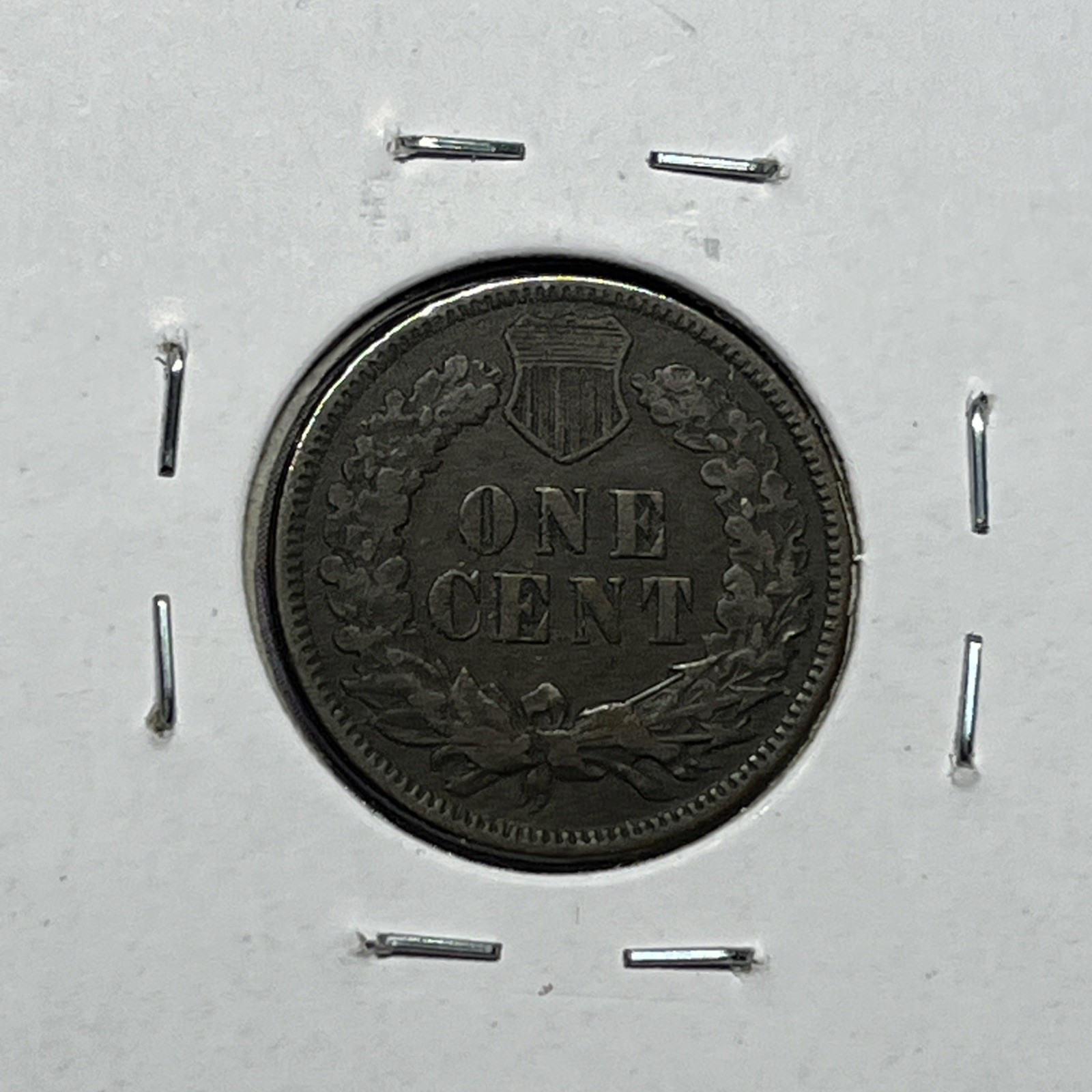 1875 Indian Head Cent Copper Coin Better Date