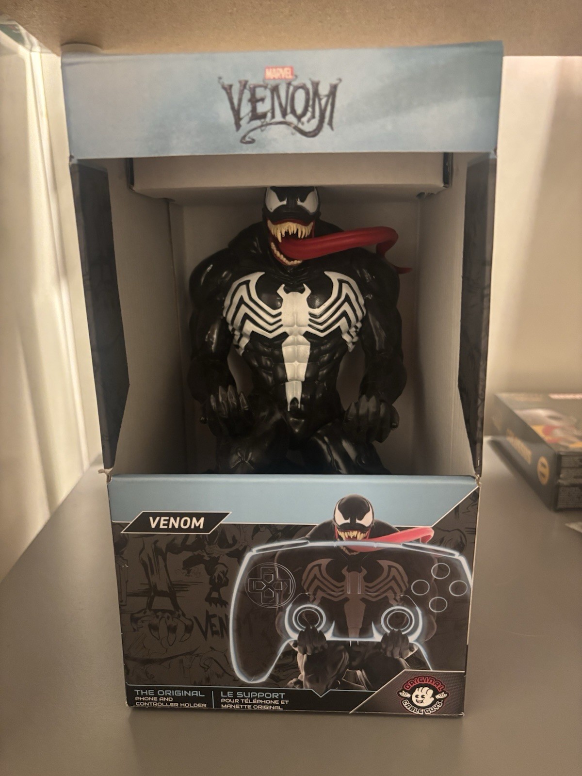Marvel Venom Cable Guys Original Phone & Controller Holder, Device Stand NW 8.5"