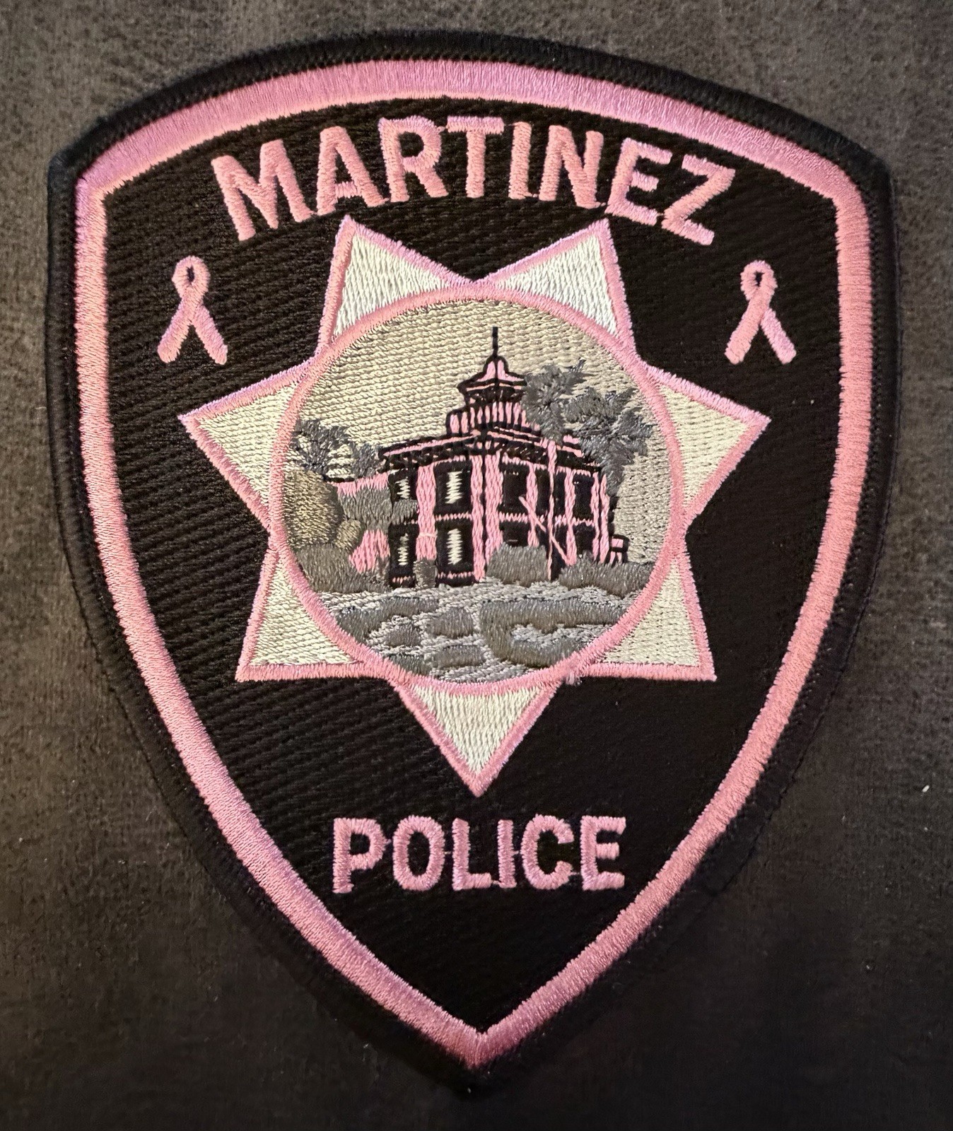 California Pink (Cancer Awareness) Martinez Police Department