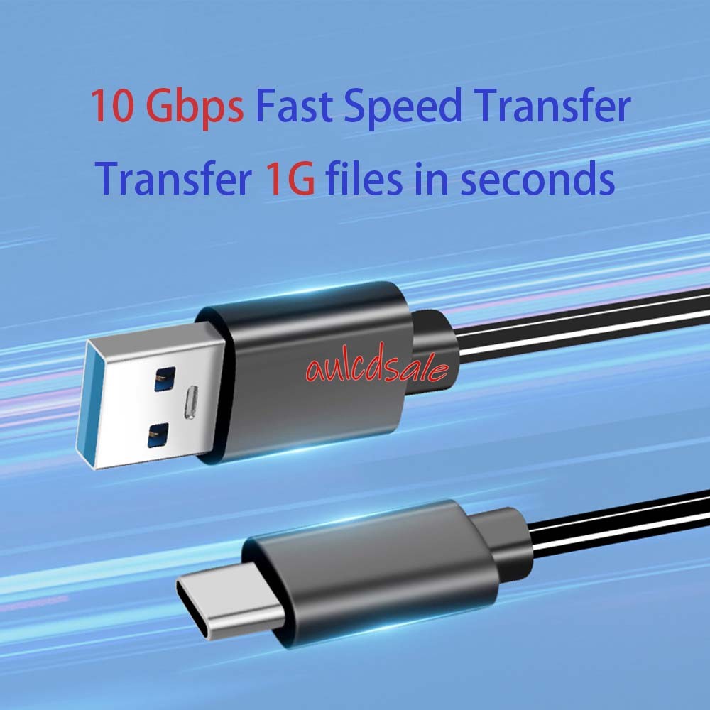 2.0m USB A to Type C Fast Charging Date Sync Cable for Phone,computer 60W 10Gbps