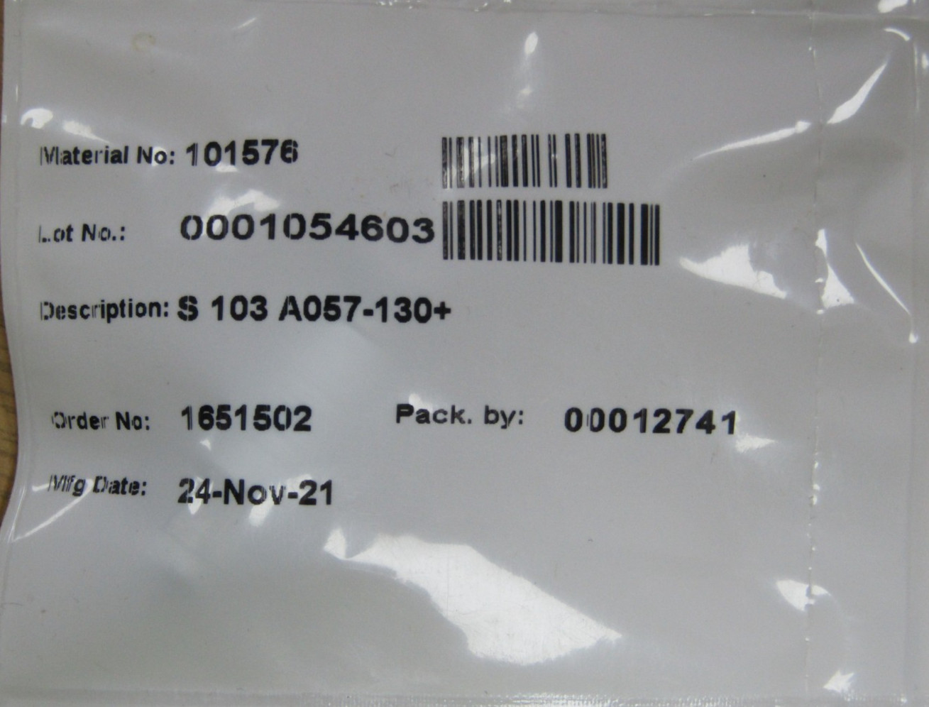 😏 NEW CABLE MOUNTED STRAIGHT PLUG PUSH-PULL S 103 A057-130+