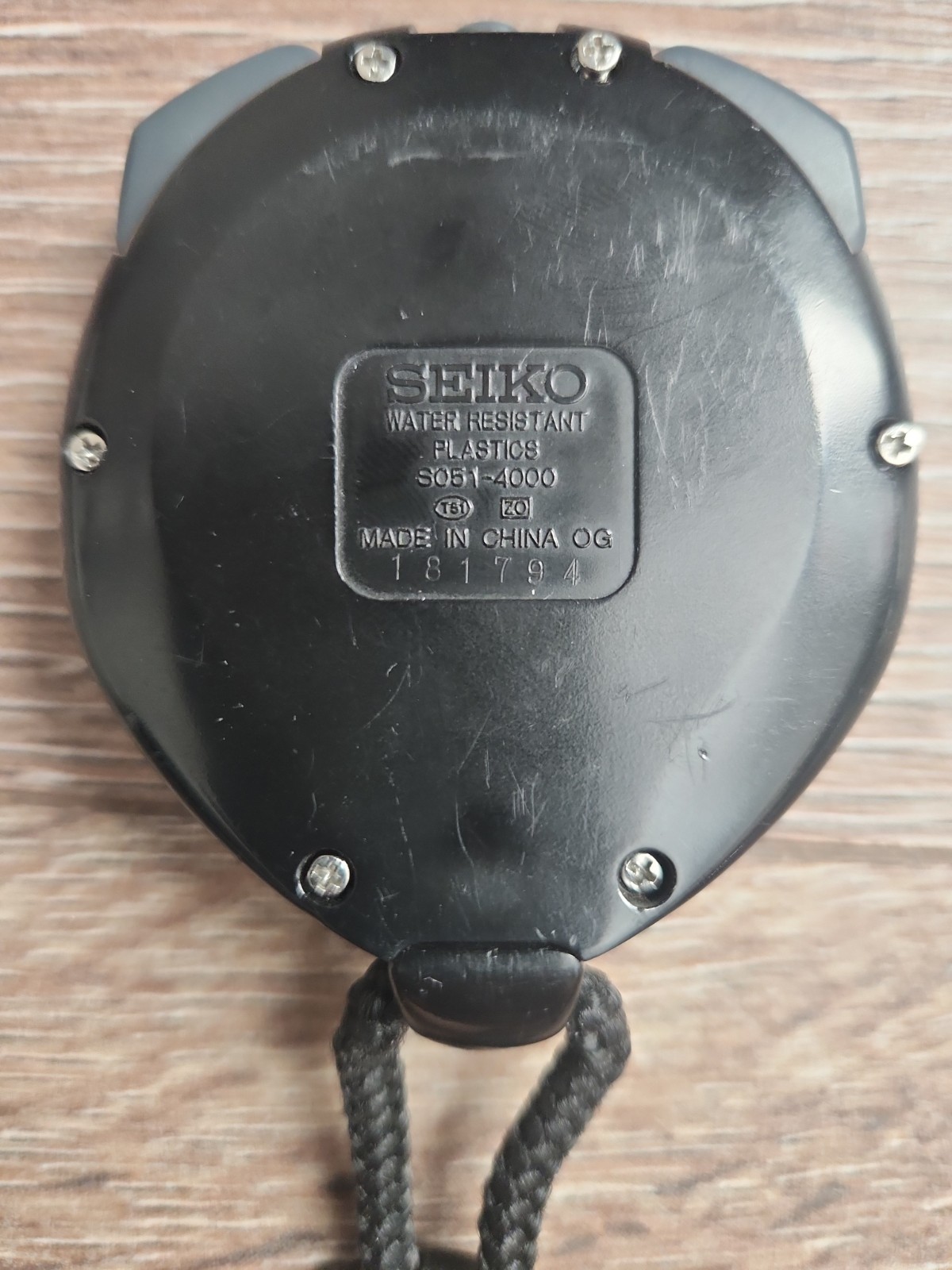 Seiko Stopwatch - Model: S051-4000 - Tested & Working