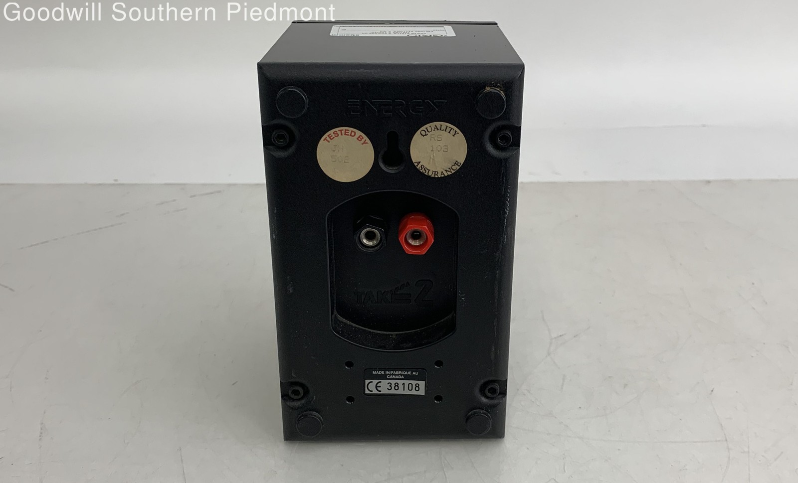 Energy Take 2 Singular Bookshelf Speaker - Tested