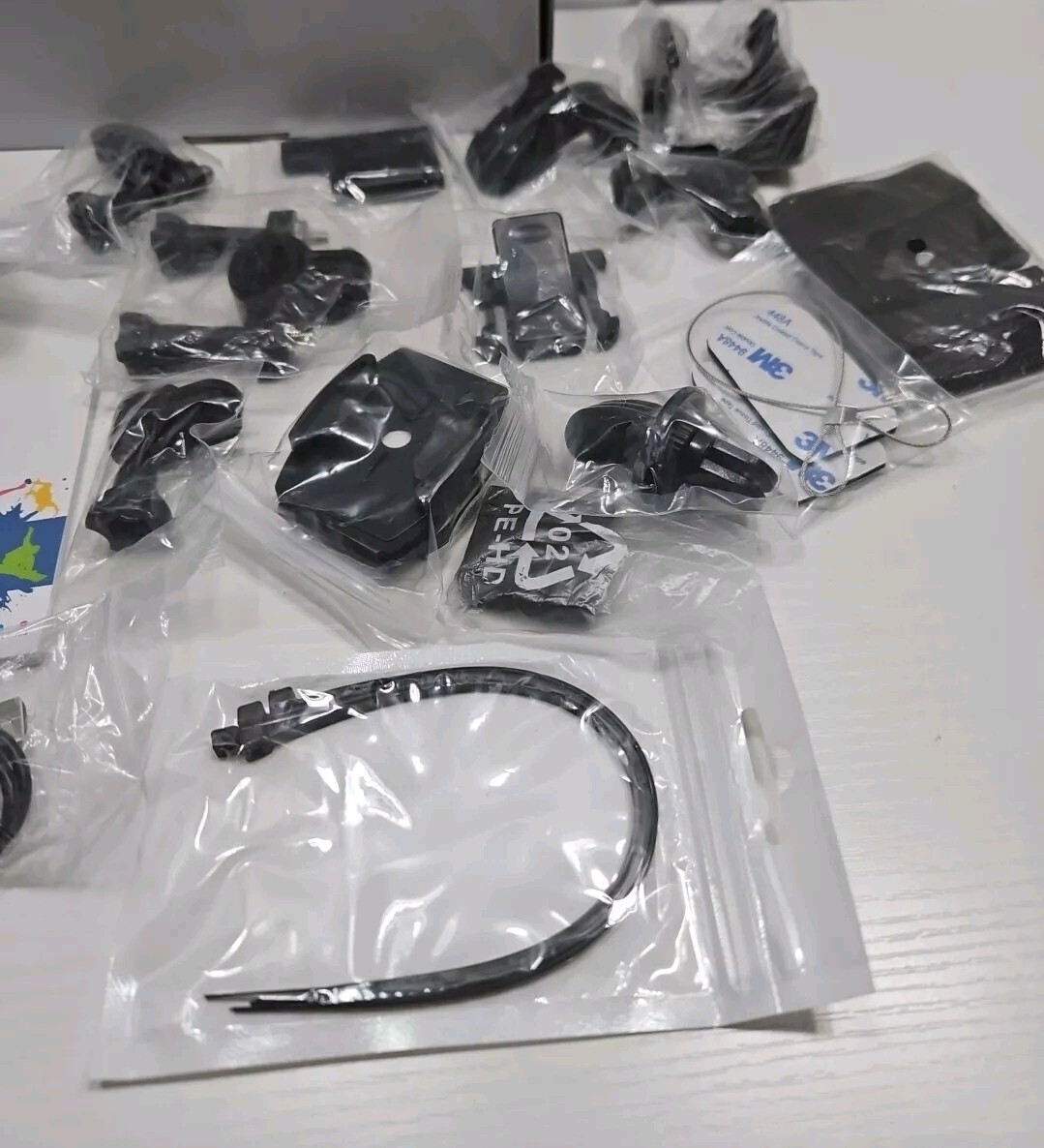 DBPOWER Waterproof Action Camera 12MP 1080P HD w/2 Batteries & Accessories New