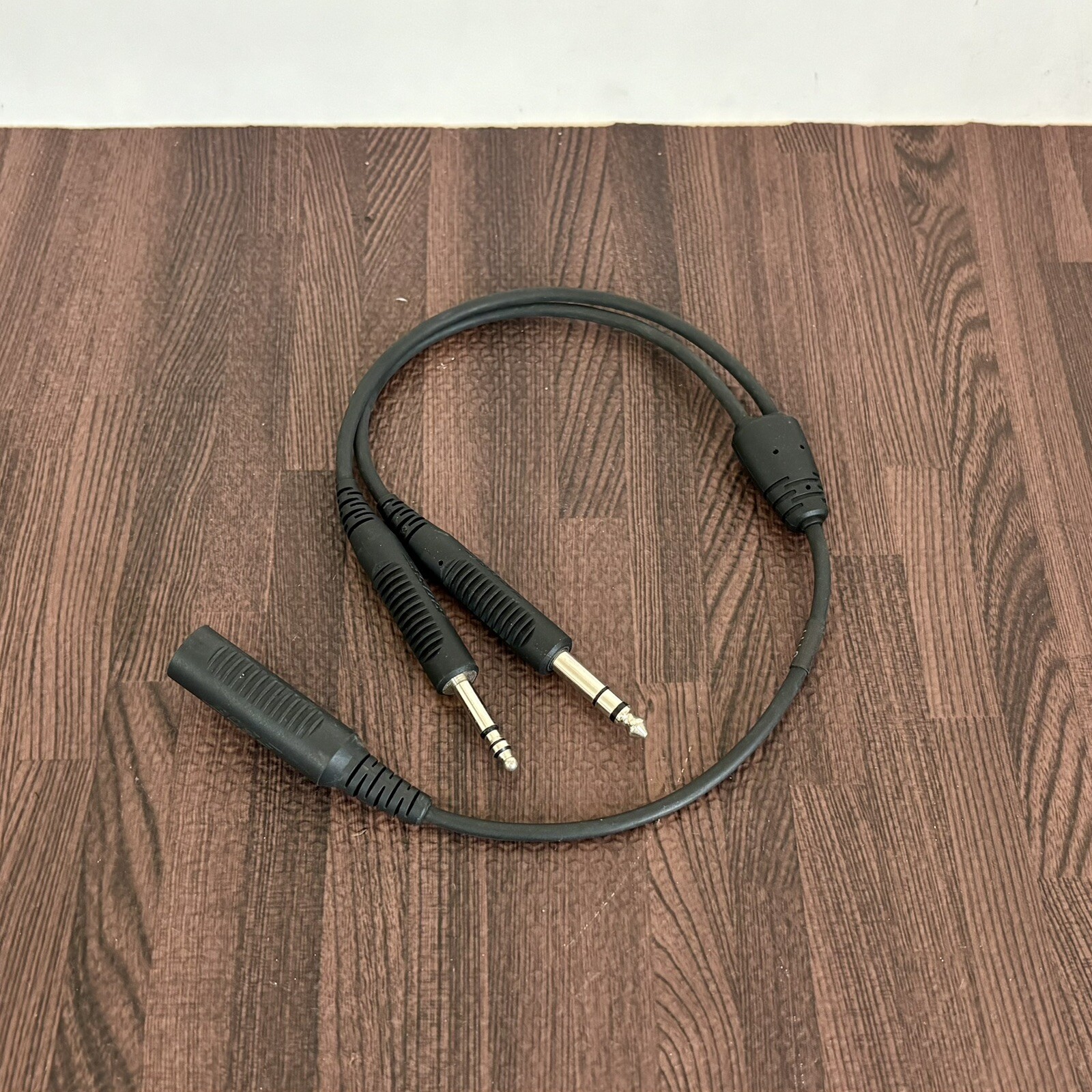 Bose LEMO 6 Pin to Twin Plug General Aviation (G/A) Adapter For Bose A20