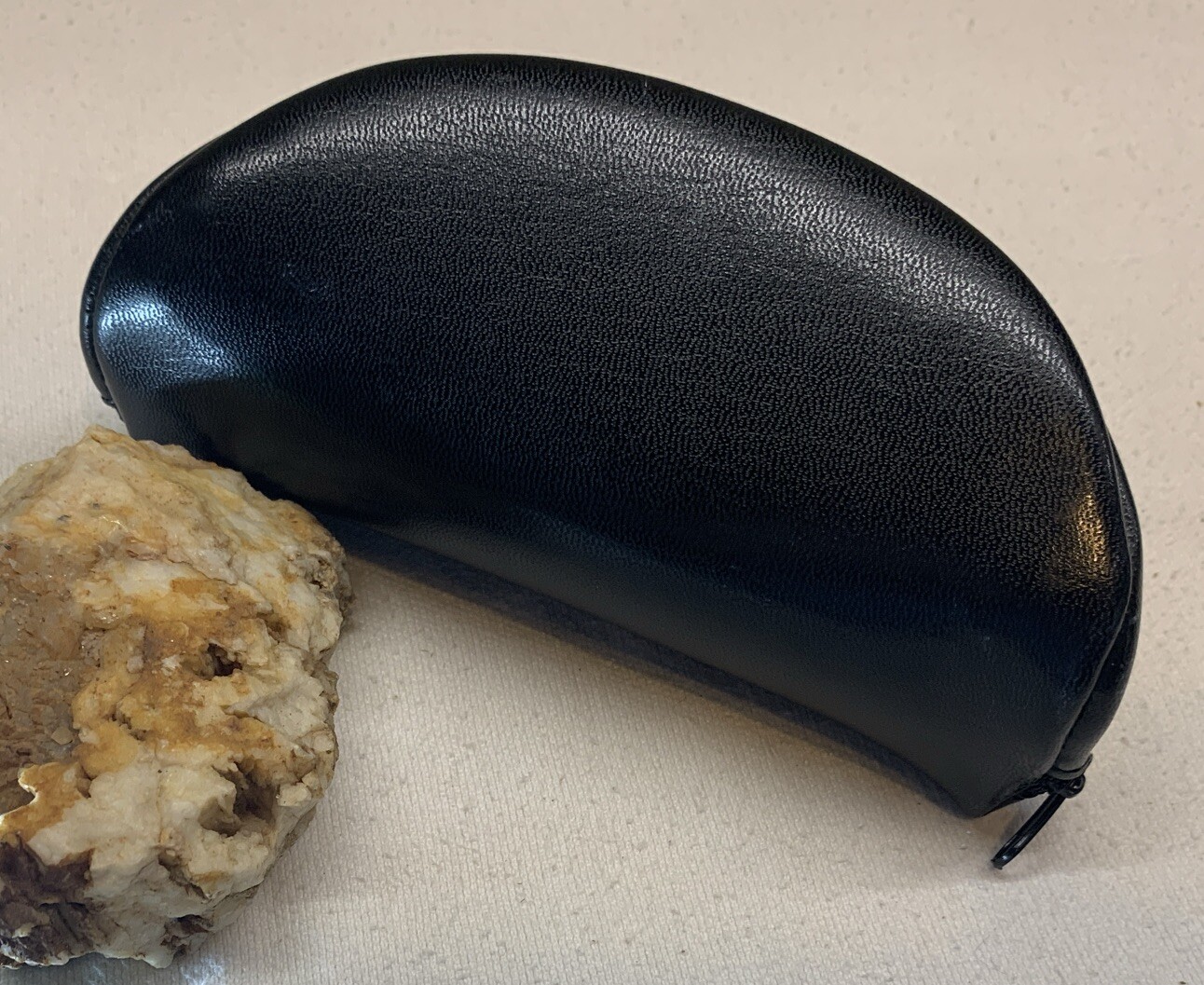 Calvin Klein Collection Zippered Sunglasses Case - Black