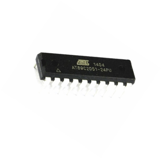 2PCS original DIP-20 ATMEL AT89C2051-24PU 89C2051 DIP20 MICROCONTROLLER NEW