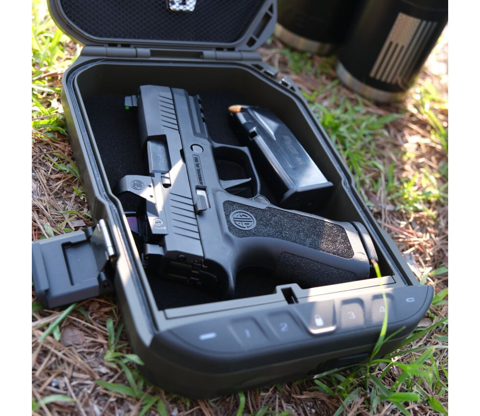 LifePod Electronic Lock Box Weatherproof Travel Case for Security on the Go