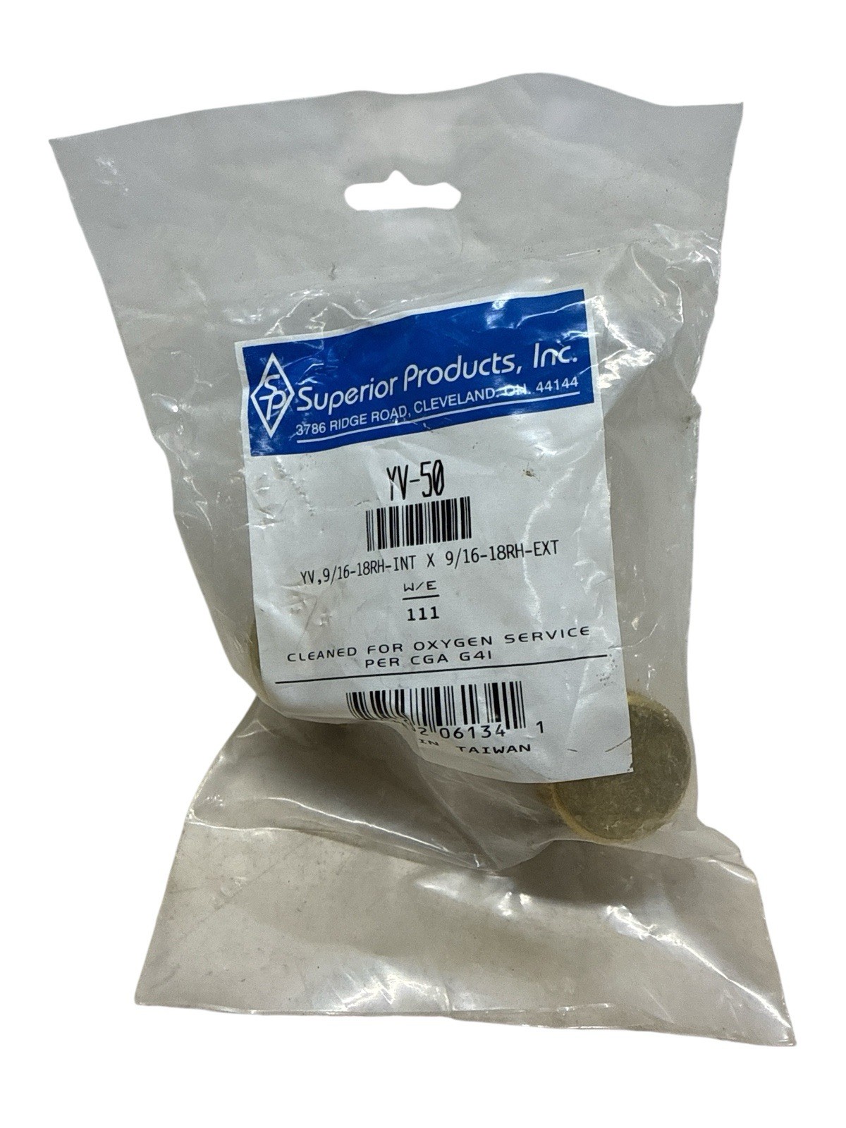 Superior YV-50 Compatible with Western 111 Oxygen Y Valves Male RH 9/16-18RH-INT