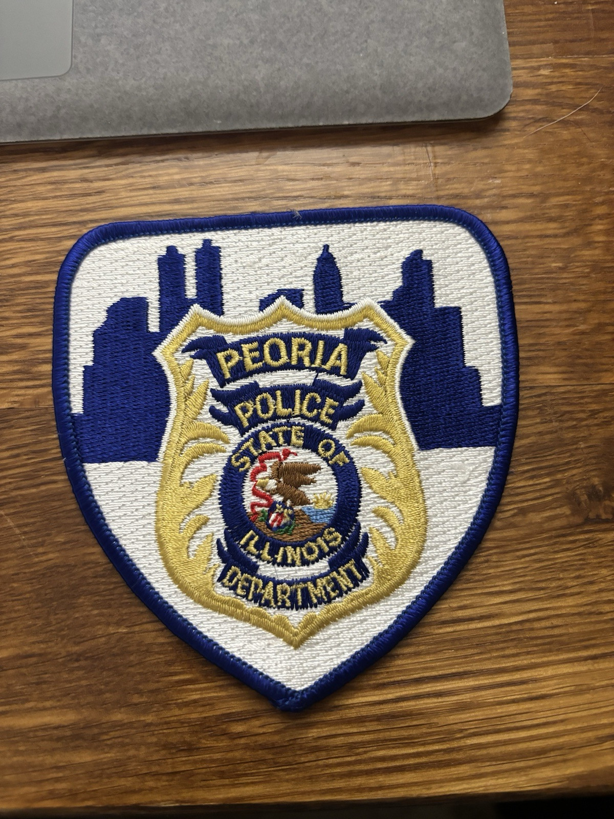 PEORIA ILLINOIS POLICE DEPARTMENT PATCH
