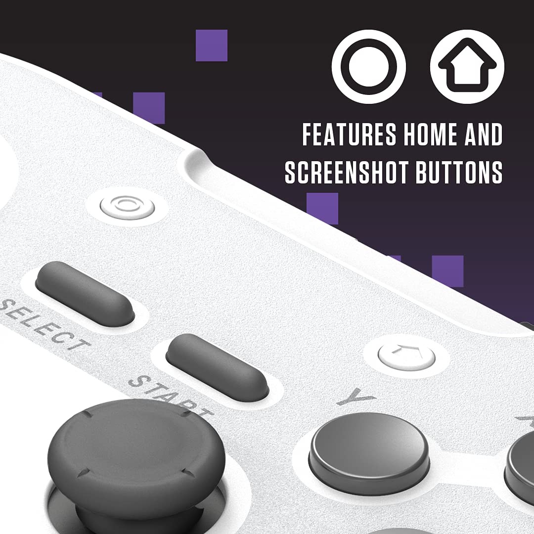 Retro-Bit Legacy16 2.4GHz Wireless Controller for SNES, Switch - Gray